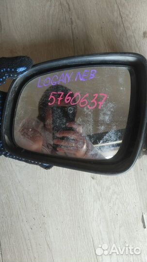Зеркало левое электрическое renault