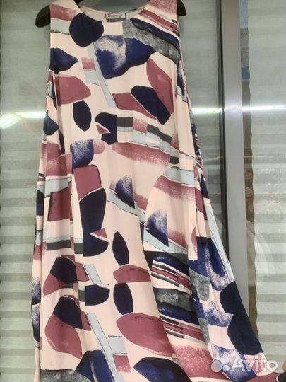 Платье сарафан штапель 50:52:54:56:58