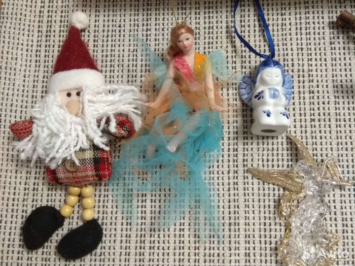 Елочные игрушки ссср, современные, мишура