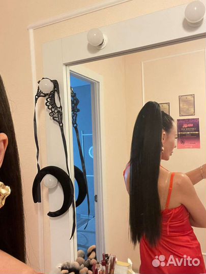 Накладной хвост на резинке/ленте