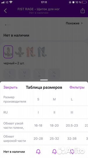 Защита голени для единоборств