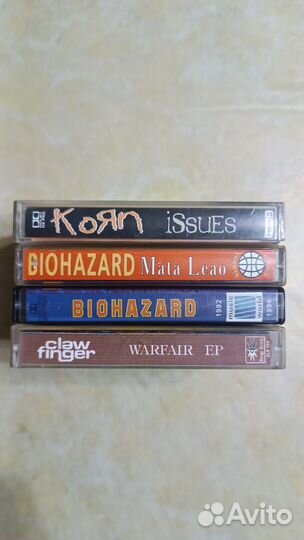 Аудиокассеты Металл группы. Одним лотом