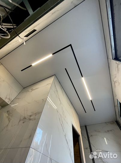 Натяжные потолки без пыли и запаха