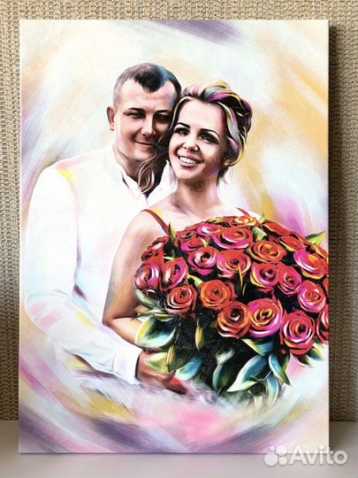Картина печать на холсте