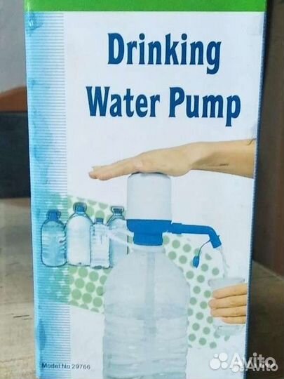 Помпа для воды на 5-6 л. бутылку