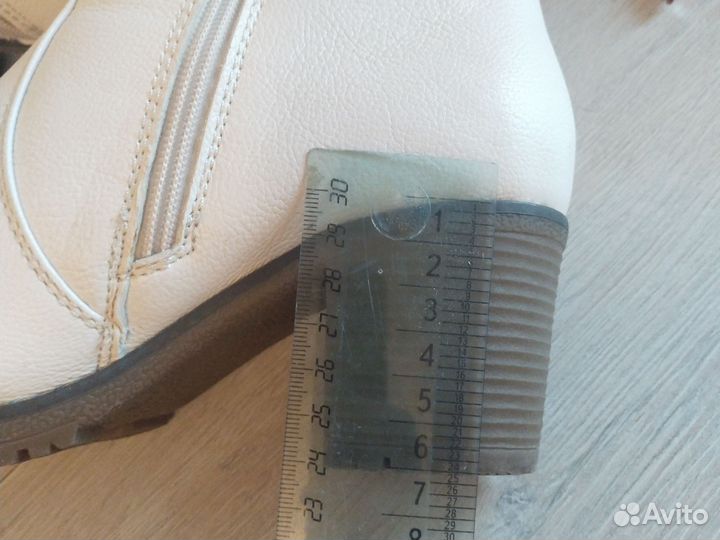 Полусапоги женские зимние 37 новые