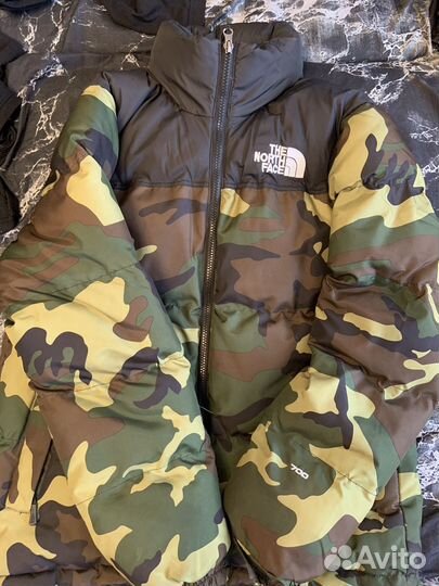 The north face пуховик 700