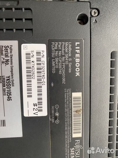 Fujitsu-Siemens LifeBook S6410