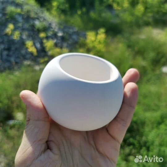 Гипсовые кашпо