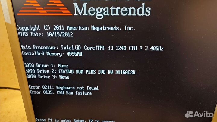 Системный блок intel core i3