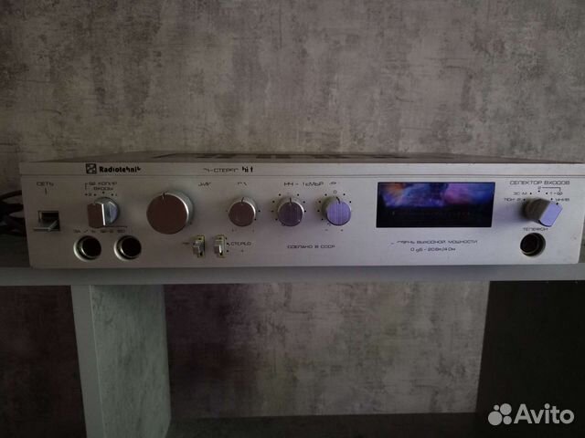 Усилитель Радиотехника У-101 стерео купить в Самаре | Электроника | Авито