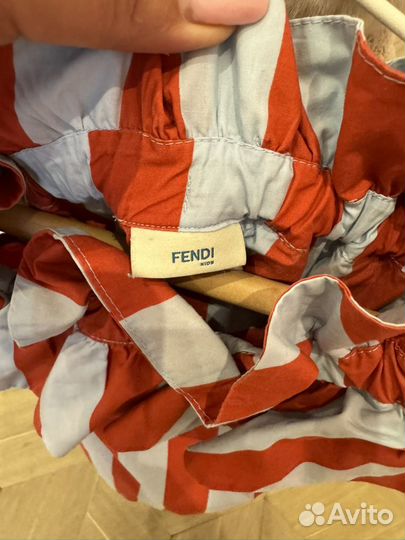 Платье,сарафан для девочки Fendi 4 года