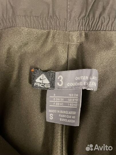 Штаны nike acg оригинал