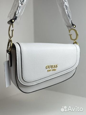 Сумка guess g dream седло белая купить в Москве | Личные вещи | Авито