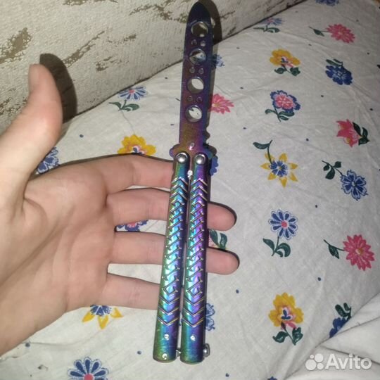 Тренировочный нож бабочка