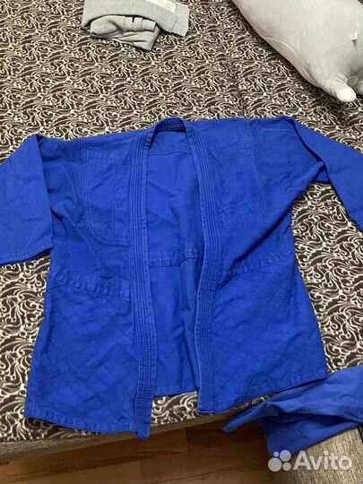 Кимоно для дзюдо синее