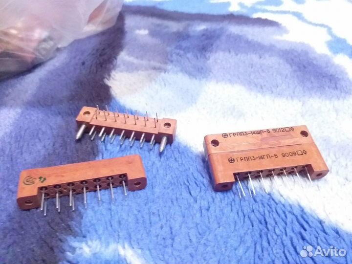 Разъемы соединительные грпп3 14шп-В и 14гп-В