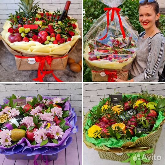 Букеты из фруктов