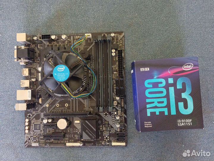 Материнская плата с процессором 1151v2