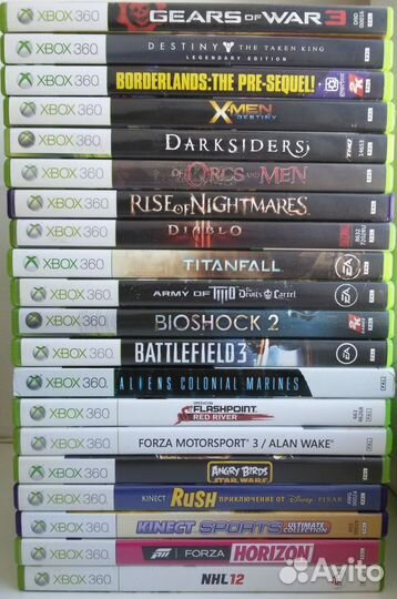 Диски Xbox 360
