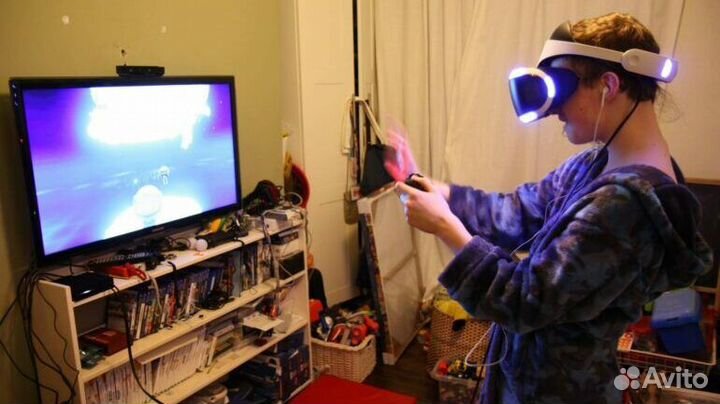 Аренда PS4 VR Шлем+ контроллеры