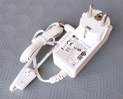 Блок питания монитора LG 1.3A 19V Orig белый новый