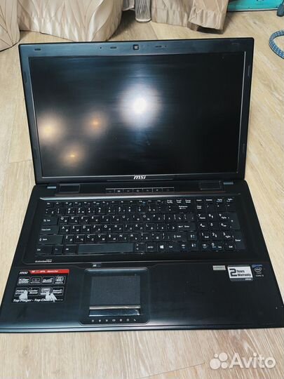 Игровой ноутбук msi GE70 2PL Apache