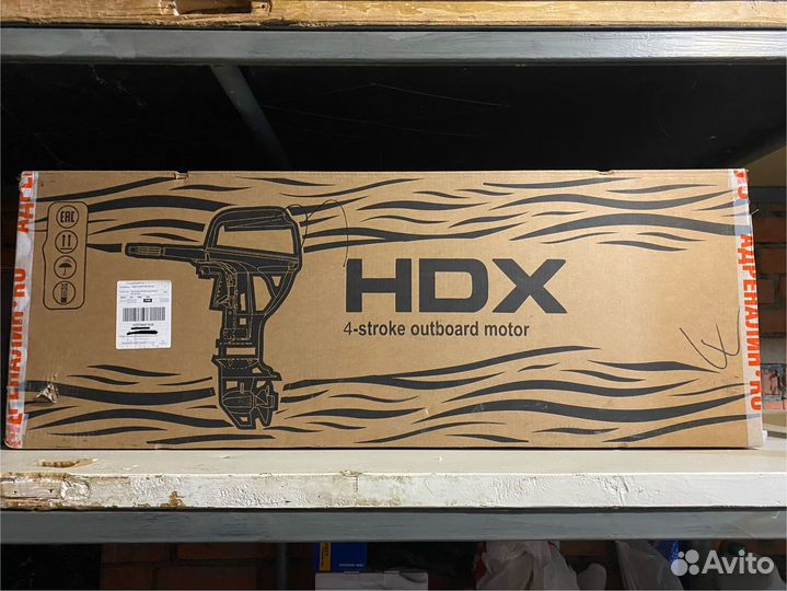 Новый лодочный мотор HDX F 5 (4) BMS, 4х тактный