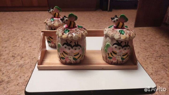 Набор банок для сыпучих продуктов