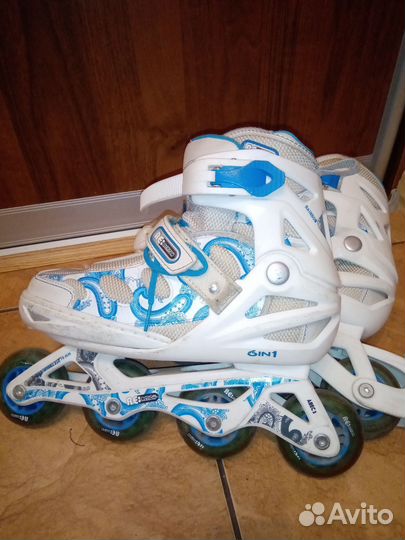 Роликовые коньки детские раздвижные