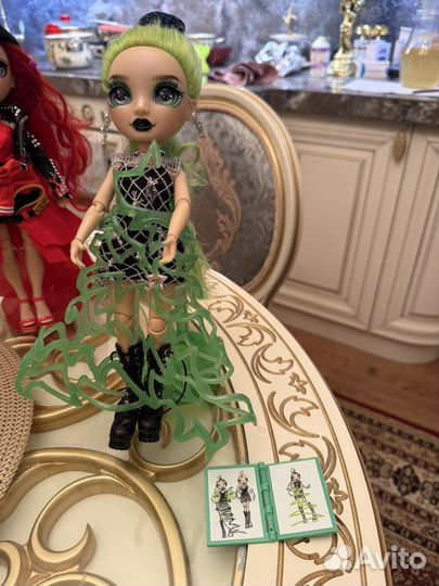 Кукла Рэйнбой хай 2 штуки б/у