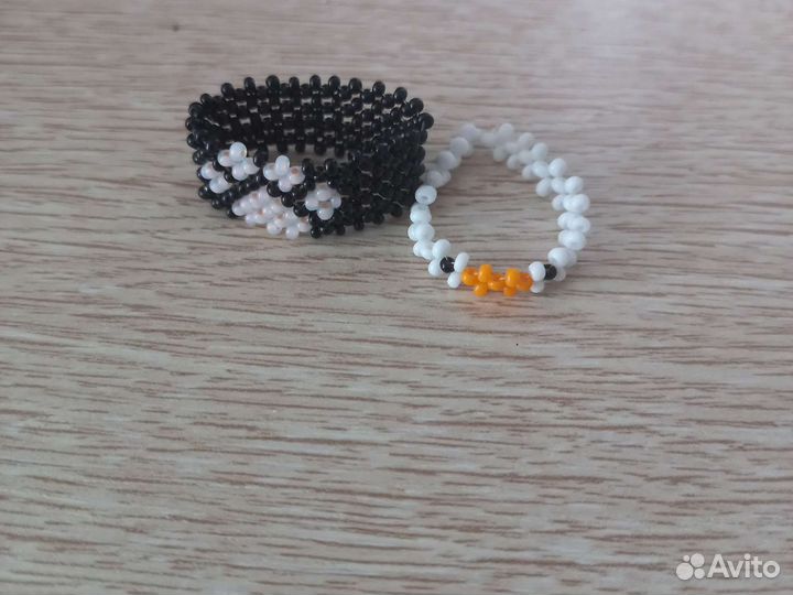 Кольцо из бисера