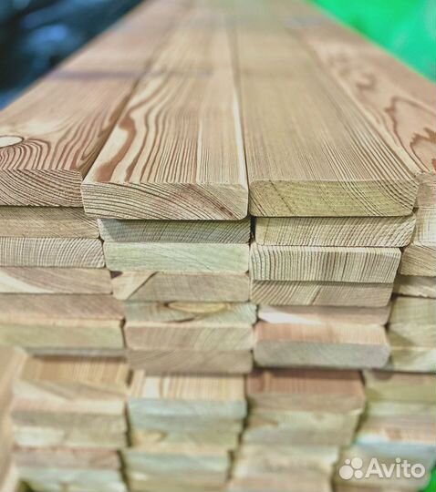 Шлифованные доски лиственницы 50x150 мм для вашего строительства