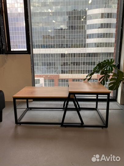 Стол в стиле лофт