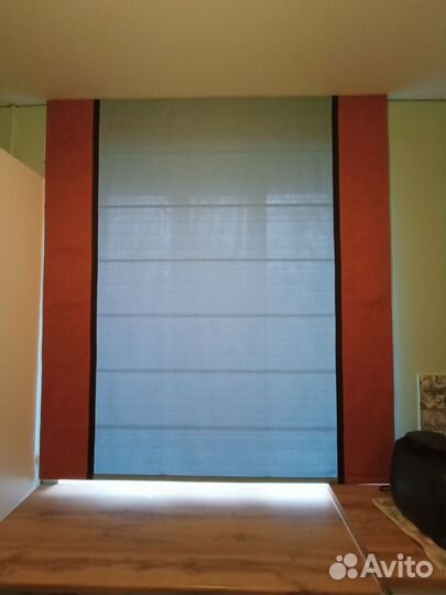 Римские шторы на электроприводе на заказ