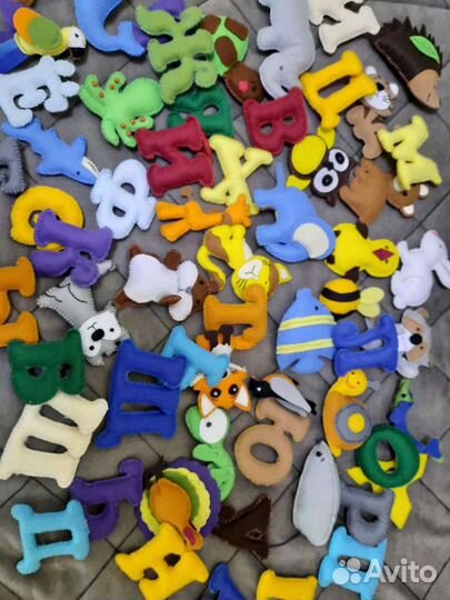 Алфавит из фетра