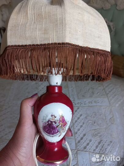 Лампа настольная Франция, лимож