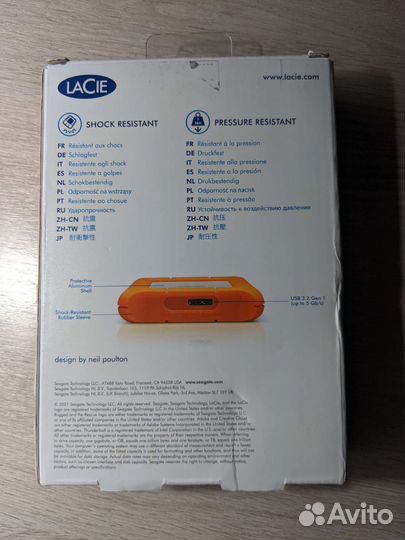 Lacie rugged mini 1tb