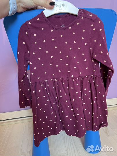 Платье для девочки 92