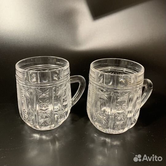 Кружка для компота винтажная хрусталь