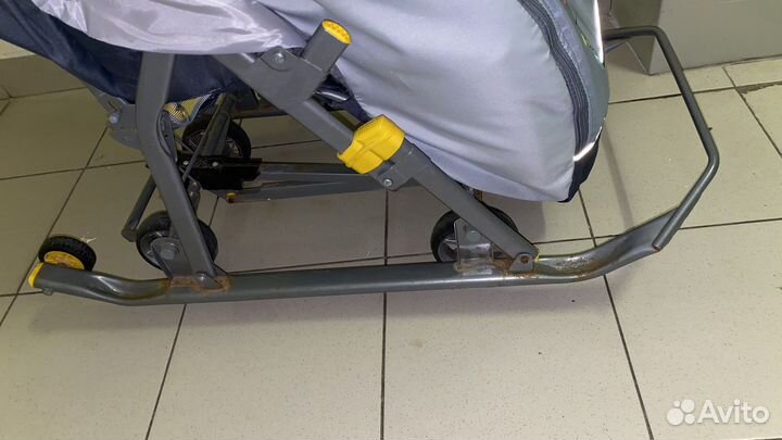 Санки коляска ника детям 7