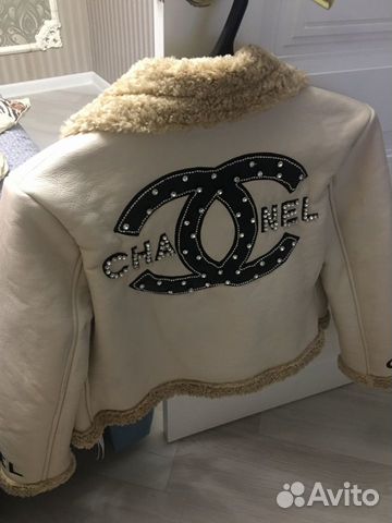 Дубленка женская новая chanel