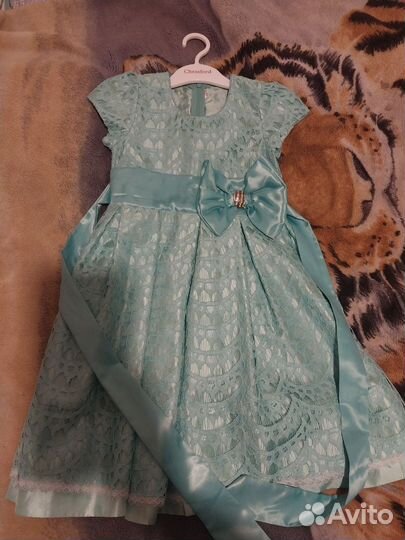 Платье для девочки на рост 122-140