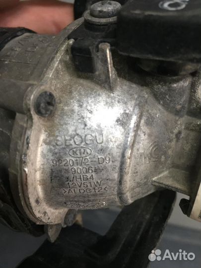 Фара противотуманная левая Kia Sportage 4 Киа Спор