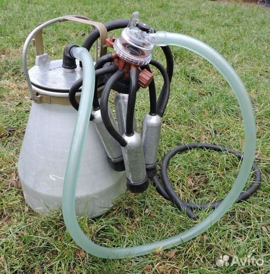 Доильный аппарат водокольцевой Мду-2В