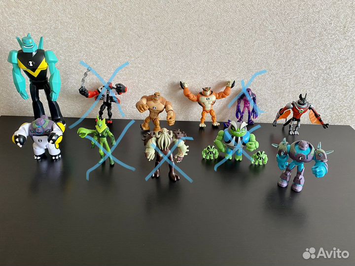 Фигурки Бен тен