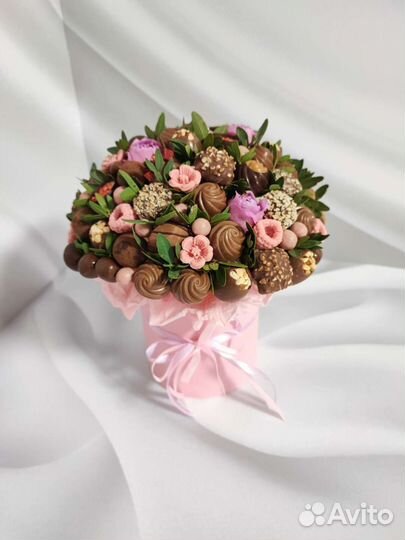 Сладкие съедобные букеты Тверь