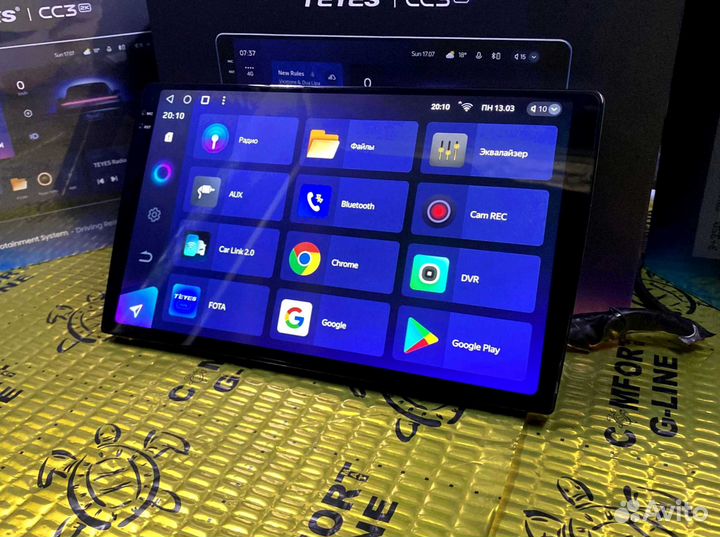 Магнитола на андройде Teyes CC3 2K 4/64