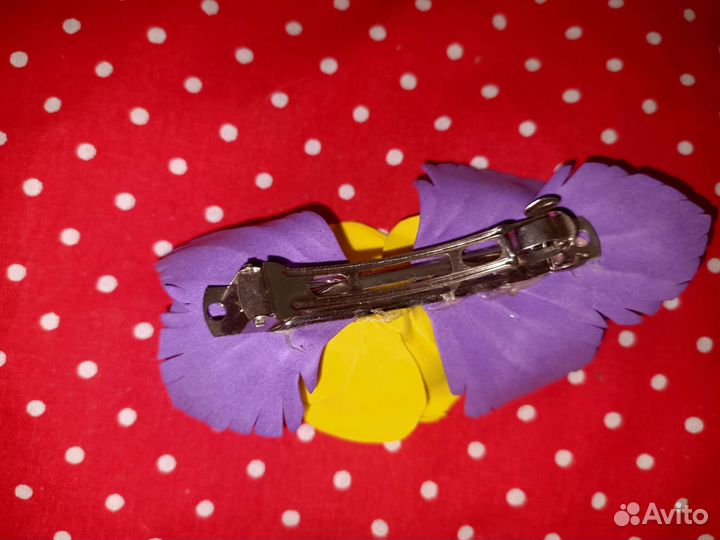 Заколка для волос ручная работа