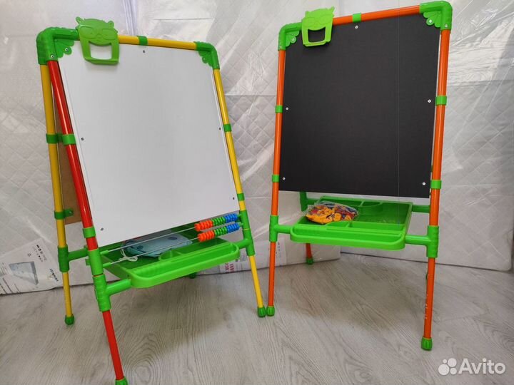 Мольберт детский двухсторонний новый